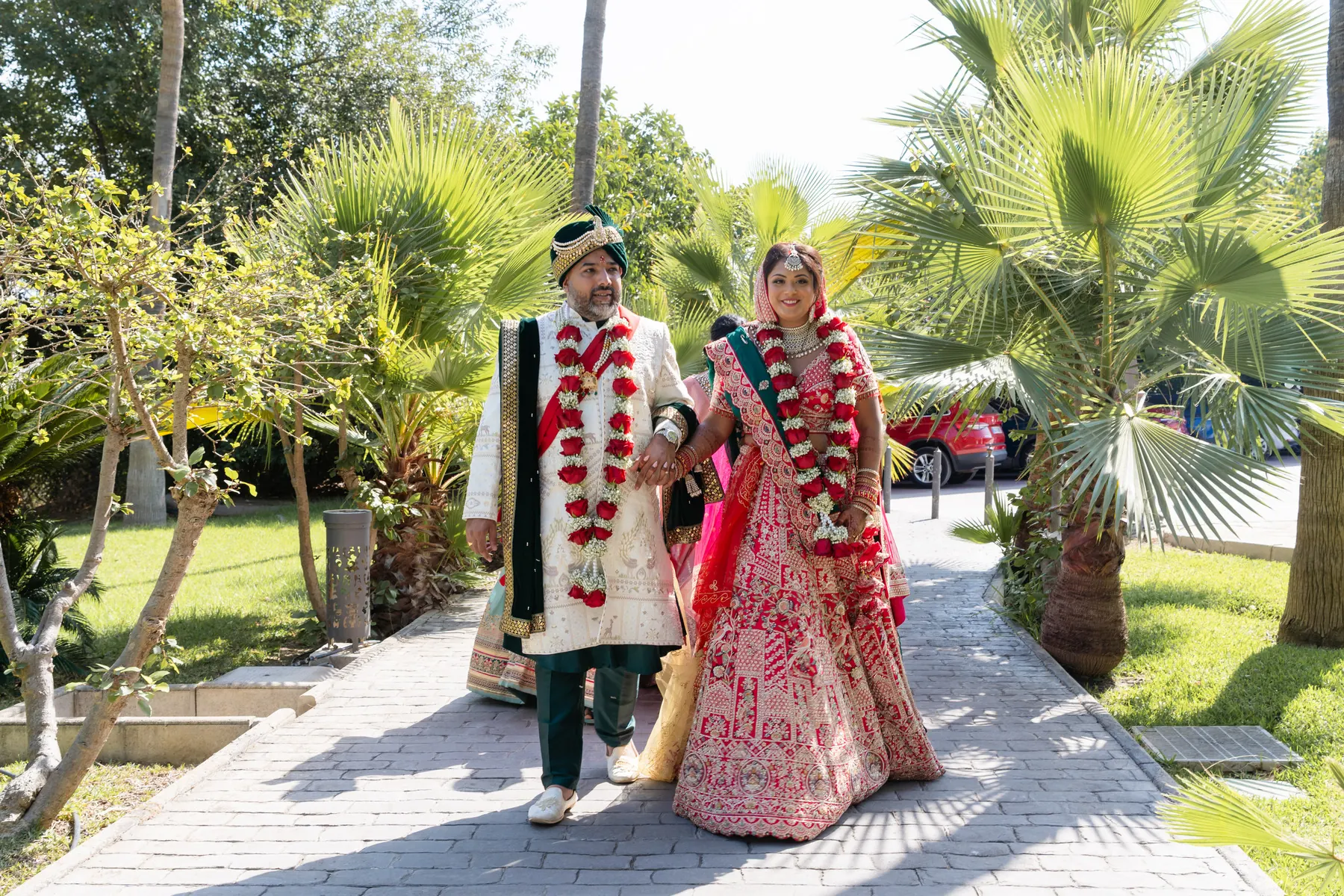 Baz and Asha destination wedding
